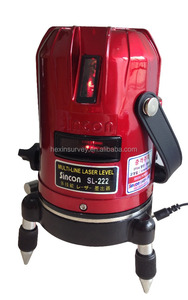 Nivel topográfico precio baldosas nivelación Sincon SL-222 crossline rojo nivel láser - Product Image 2