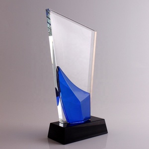 BM-1011 Best Achievement <strong>Award</strong> Optical Glass Trophy <strong>Award</strong> Plaque - Product Image 4