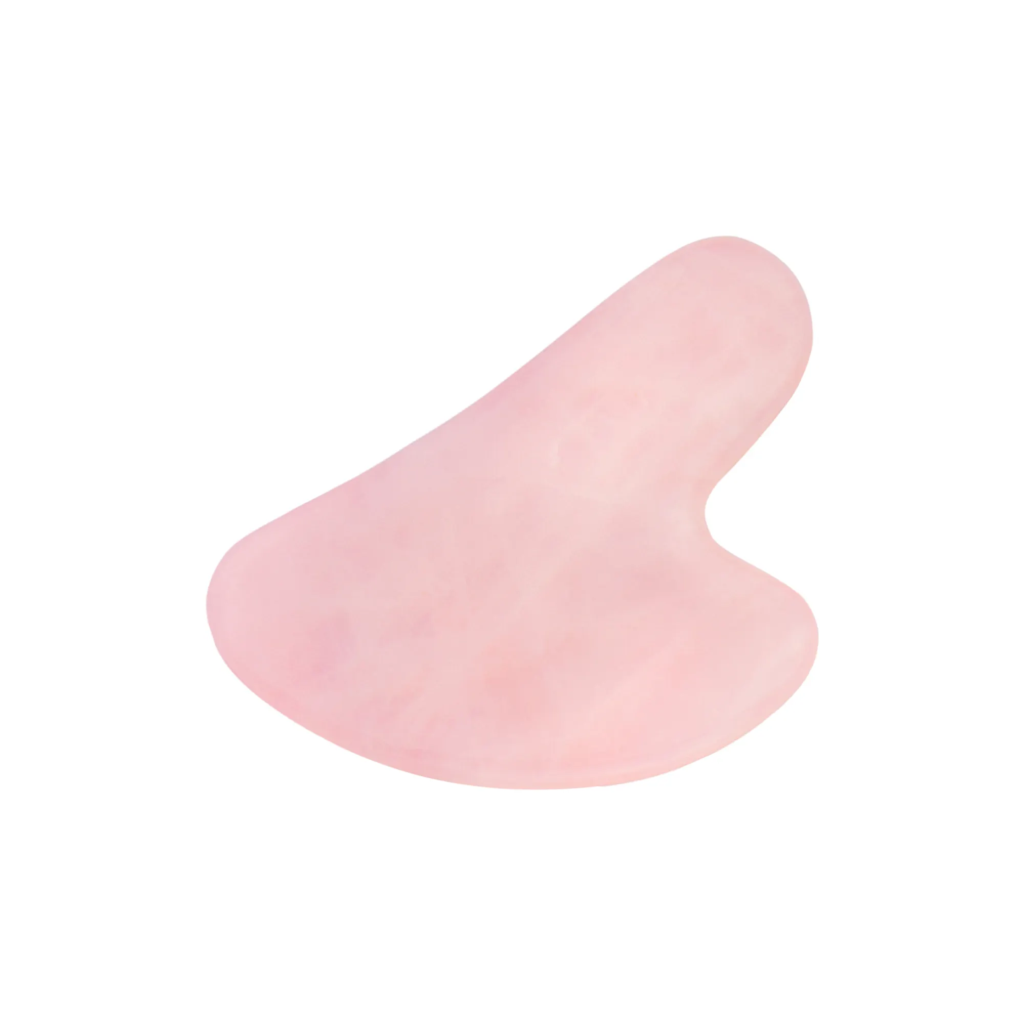 Conjunto facial massageador gua sha, conjunto de cuidados com a pele, natual, rosa, quartzo