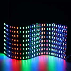 Программируемая светодиодная матрица ws2812b 8x32 rgb 5050 Гибкая панель - Product Image 2
