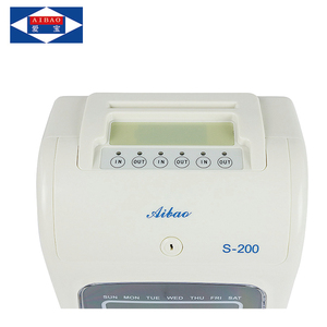 Авто перфокарты рабочего времени машина для завода - Product Image 4