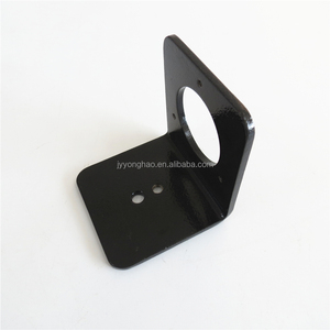 Nhà máy giá durable Tùy Chỉnh sơn tĩnh điện anten thép máng xối L shape bracket - Product Image 2