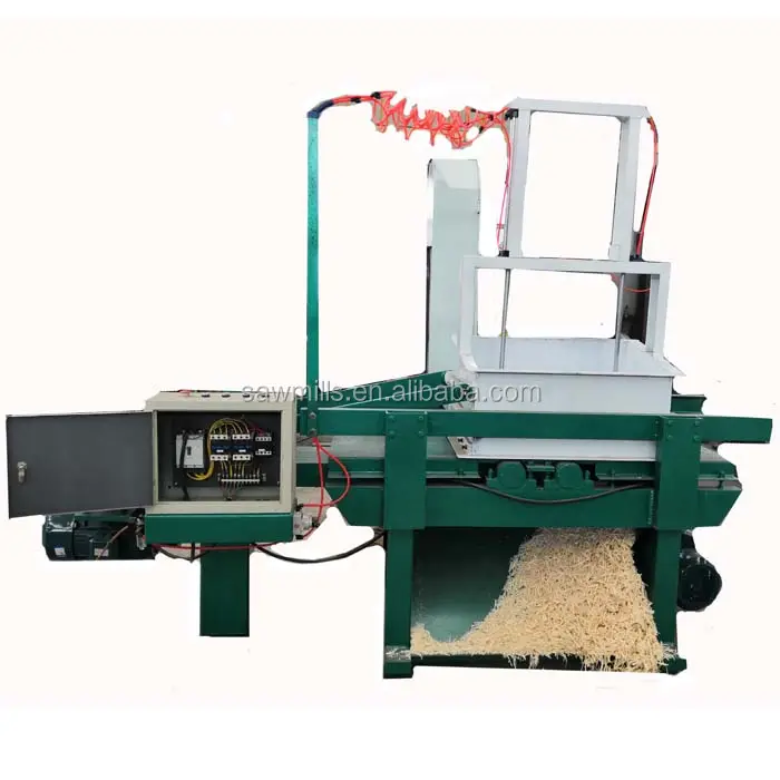 Hydraulic diesel engine wood shaving machine wood shaving saw dust machine