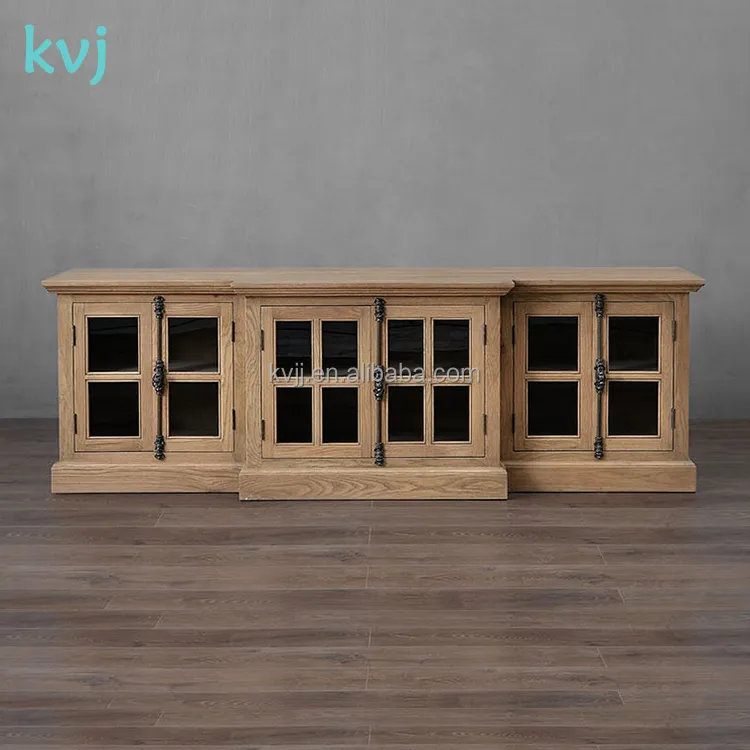 KVJ-7314-2 français meubles de salon en bois armoire pour la télévision