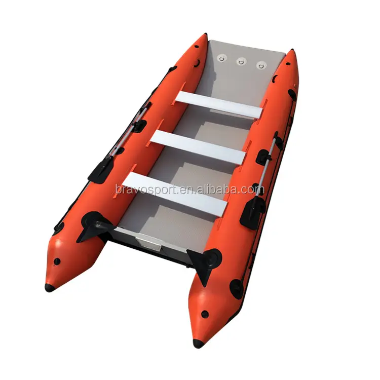 Bote inflable plegable de goma, catamarán, a la venta