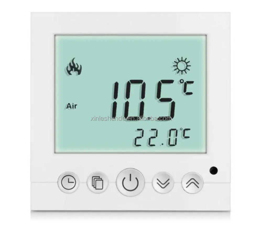 Weekly Programmable Room Thermostat สำหรับเครื่องทำความร้อน