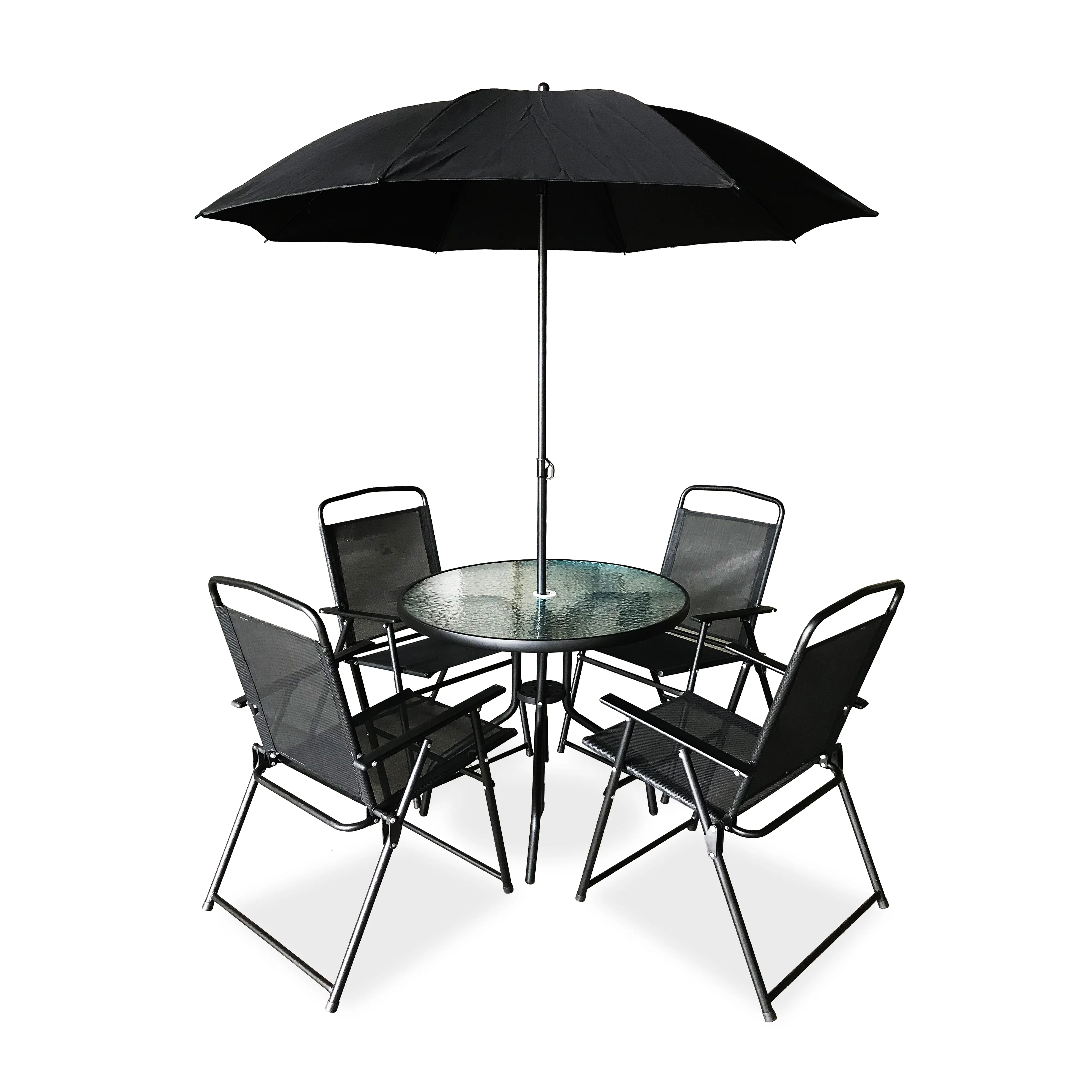 Chaise pliante en métal, mobilier d'extérieur, pour salle à manger, jardin, Patio, offre spéciale, moderne, 6 pièces