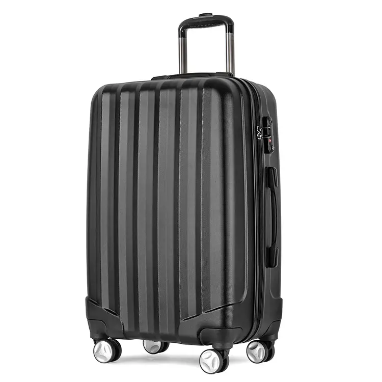 プロモーションギフトトロリー飛行機荷物とキャビン空港荷物ABS + PCトロリースーツケース高品質