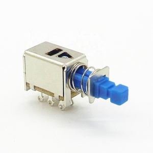 6 pin 50VDC elektronik push button anahtarı dpdt 2 yollu - Product Image 1