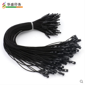 Custom Design Plastic <strong>String</strong> hang Tag <strong>Loop</strong> Quick Lock Fasteners - Product Image 5