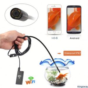 最新モデルWiFi内視鏡IP67防水ボアスコープ検査カメラAndroid/I-O-Sシステム携帯電話用 - Product Image 5
