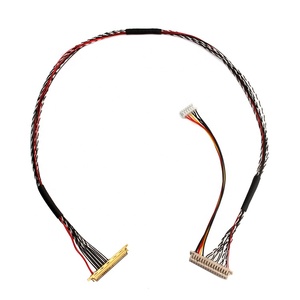 125 <strong>Mm</strong> Df13 <strong>Cable</strong> Jumper Wires Wiring Hirose 20 1571 Wire Harness <strong>10</strong> Pitch Connector Lvds Edp 40 Pin Controller - Product Image 4
