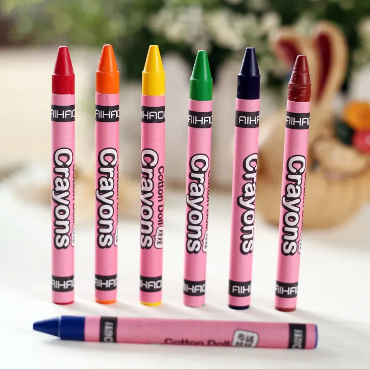 Crayones súper finos para publicidad, regalos y dibujos para niños, suaves, baratos, venta al por mayor de fábrica, 20%