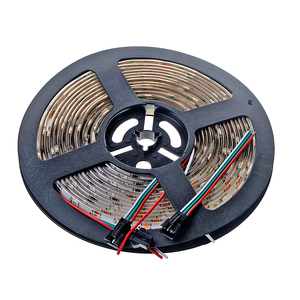 5 m uzunluk WS2812B WS2812 RGB LED Şerit Su Geçirmez 30 LED/m DC 5 V - Product Image 1