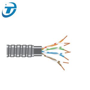 Fabrik preis Cat5 Cat5e Cat6 Cat6e Cat6A Cat7 UTP FTP SFTP-Ethernet-Netzwerk kabel Patch LAN-Kabel mit PVC-Mantel - Product Image 6