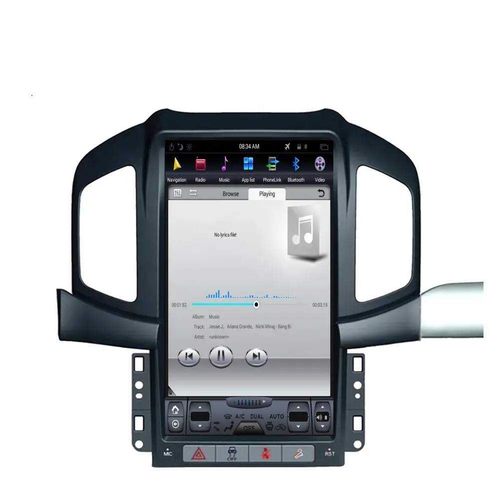 13,6 pulgadas más pantalla táctil reproductor de dvd del coche android auto radio estéreo para Chevrolet Captiva 2013-2017 con gps navegación