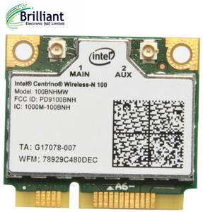 150 Mbps Wifi 笔记本 Wlan PCIe 网络适配器，适用于英特尔 Centrino 无线-N 100 100 BNHMW 802.11b/g /n 150 米半迷你 PCI-E 卡 - Product Image 1