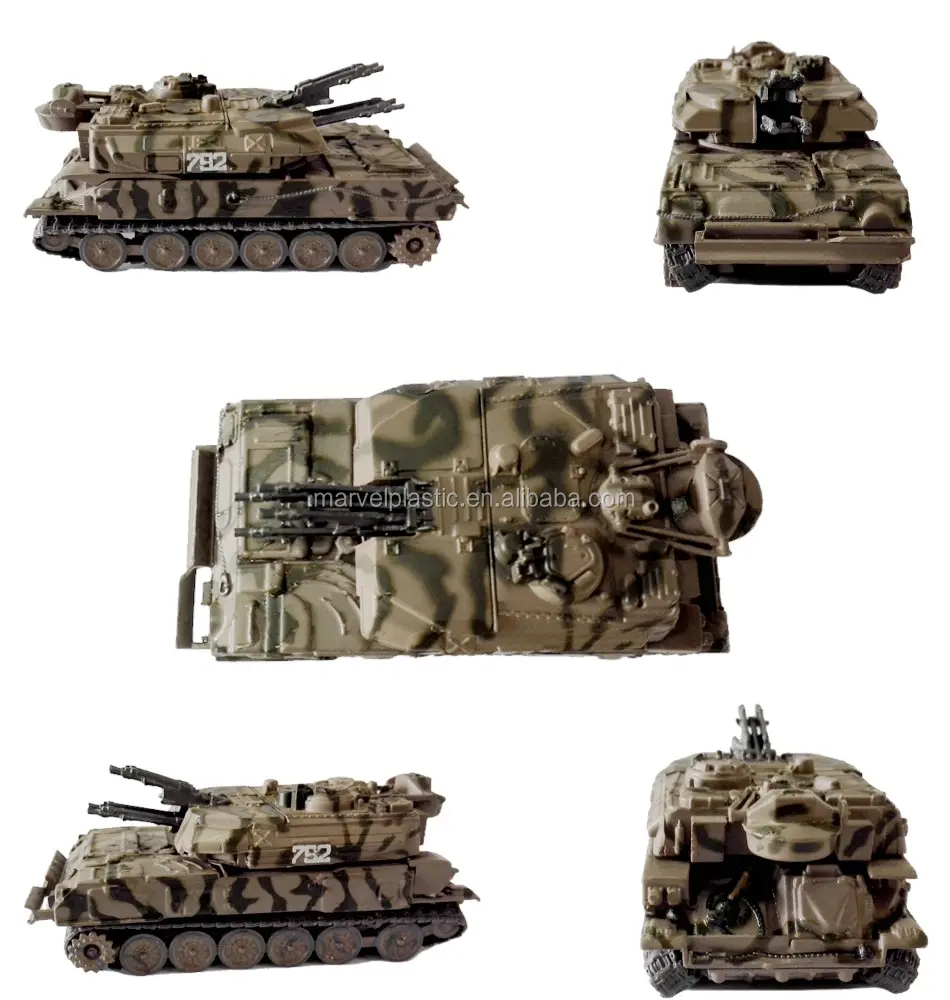 Модель военного танка из АБС-пластика