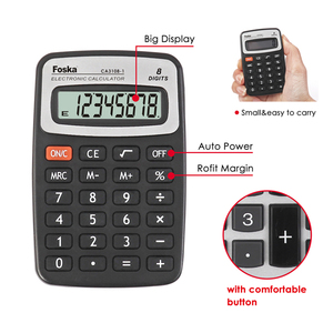 Foska 8 Digit Förderung Tasche Rechner - Product Image 4