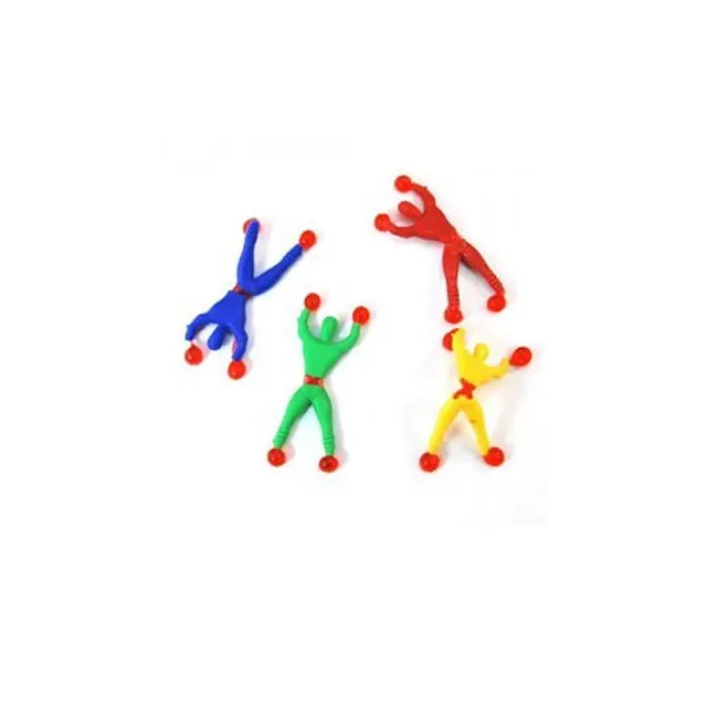 Promozione appiccicoso parete arrampicata giocattolo novità regalo per bambini appiccicoso ragno uomo piccoli giocattoli per bambini