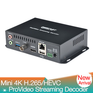 IPTV decodificador Mini 4K H.265/HEVC de vídeo Digital decodificador codificador fuerte MPEG4 1080P Vídeo IP decodificador codificador - Product Image 2