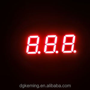 Red 0.39&quot; 3 Digit 10mm <strong>7</strong> <strong>Segment</strong> Led <strong>Display</strong> <strong>7</strong>-<strong>segment</strong> <strong>Display</strong> - Product Image 4