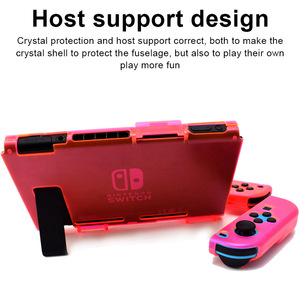 Portable for Nintendo Switch Anti-Scratch PC <strong>Controller</strong> <strong>Case</strong> HD Screen Protector 2pcs Silicone Cover Back Protection <strong>Shell</strong> <strong>Cases</strong> - Product Image 6
