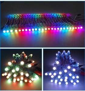 12mm Ws2811 Addressable Rgb <strong>Led</strong> Module Light 50LEDs/string 5V Round Shape IP68 Waterproof 1903 Digital <strong>Pixel</strong> <strong>Led</strong> Light Lightbox