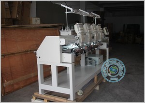 Disen Fabrik verkauf vier Kopf Hoch geschwindigkeit 2 4 Köpfe Hut <span class=keywords><strong>Computer</strong></span> Stick maschine zu verkaufen