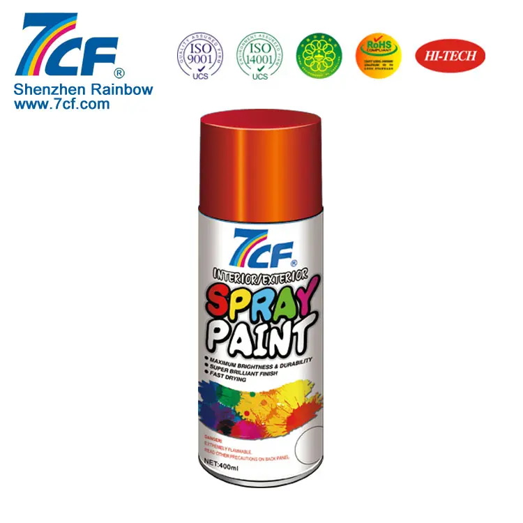 Car spray paint metallic protection Acrylic interior and Exterior spray Paint