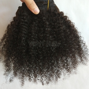 Brezilyalı insan saçı örgüsü hiçbir dökülme en kaliteli 100% remy sapıkça kıvırcık saç uzantıları son saç kenya örgüleri - Product Image 2