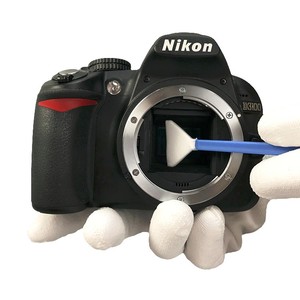 Ayrı ambalaj tam çerçeve CCD dijital kamera sensör Lens temizleme çubukla mikrofiber malzeme DSLR sensörleri için - Product Image 1