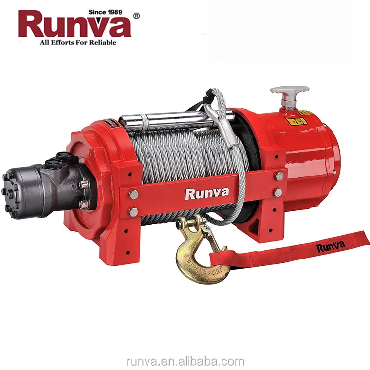 Runva Industrial hydraulic high speed winch