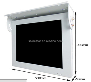 17&quot; Inch Train coach <strong>Bus</strong> TFT LED WIFI 4G Wireless Network Control Digital Advertising Display Video Monitor <strong>with</strong> Android Linux - Product Image 6