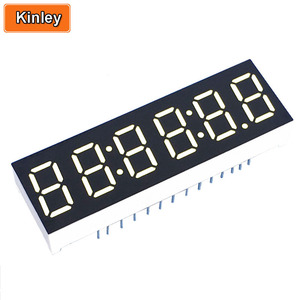 Super-rosso 0.36 "pollici 6 cifre 7 segmenti led display CC e CA per display dell'orologio