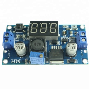 DC-DC 4.0 ~ 40 v a 1.25-37 v Regolabile Regolatore di Tensione DC Buck Step-Down Il Modulo LM2596 Con LED Voltmetro 2A Corto Circuito - Product Image 1