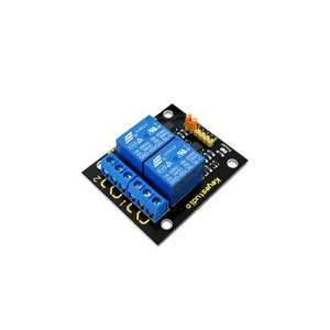 KEYESTUDIO Dual 5v 2-Kanal-Relais-Abschirmplatinenmodul für Arduino für Mikro bit