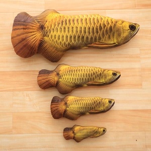 Hierba gatera con estampado de peces vívidos, producto de diseño para mascotas, respetuoso con el medio ambiente, suministros interactivos para gatos, juguete para masticar, gran oferta - Product Image 3