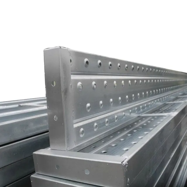 Tianjin SS Galvanized Scaffolding Building Bridge Steel Decking Walk board Plank For Sale