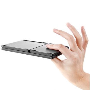 Foldable <strong>Keyboard</strong> Wireless <strong>Keyboard</strong> With Touchpad Rechargeable for Windows <strong>Android</strong> Tablet Smartphone Surface - Product Image 4