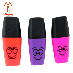 School &amp; Office Supply Mini <strong>Chisel</strong>-Tip Assorted Colors <strong>Highlighter</strong> Pen Quick-dry Fine Text Custom Logo <strong>Marker</strong> for Books, Notes