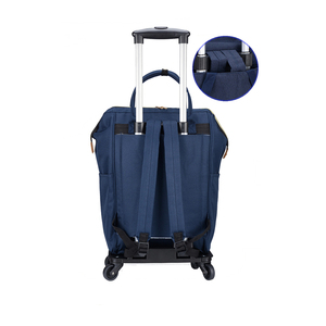 Wholesale <strong>Trolley</strong> Bag Soft Suitcase <strong>Trolley</strong> Bag Luggage Bag Set China Custom Cheap Polyester Travel Folding Suitcase OEM <strong>100</strong> - Product Image 5