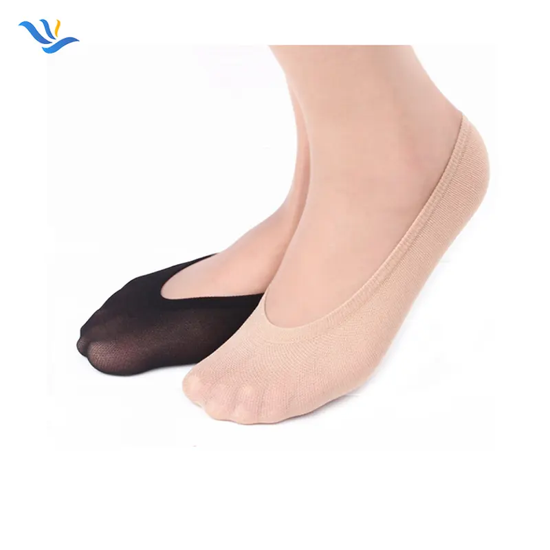 JX-I-0250 calzini da donna per calzini con fodera piatta per calzini da donna con copertura per i piedi