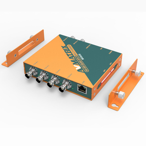 Avmatrix MV0430 Professional Metal 4-Channel 3G /hd/sdi Video multipviewer สำหรับกระจายเสียงและ AV POST Production - Product Image 4