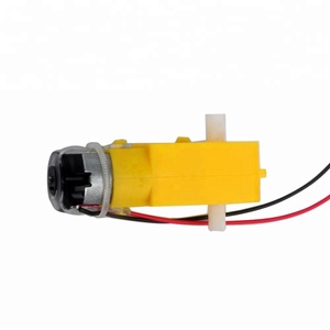 Motor de caja de cambios CC TT, 200RPM, CC 3-6V, ratio de engranaje 1:48, eje Dual con conector macho Dupont, cable para coche inteligente Arduino - Product Image 2
