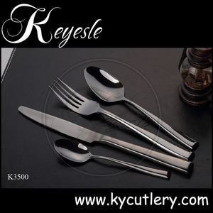 Logo tùy chỉnh <span class=keywords><strong>keyelse</strong></span> Đồng dao kéo, Tây Ban Nha Rose Gold dao kéo, thiết lập dao kéo thép không gỉ đóng gói với dao nĩa và muỗng - Product Image 6