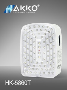Şarj edilebilir 86 adet <span class=keywords><strong>LED</strong></span> Yüksek parlak Taşınabilir Acil HK-5860 Işık