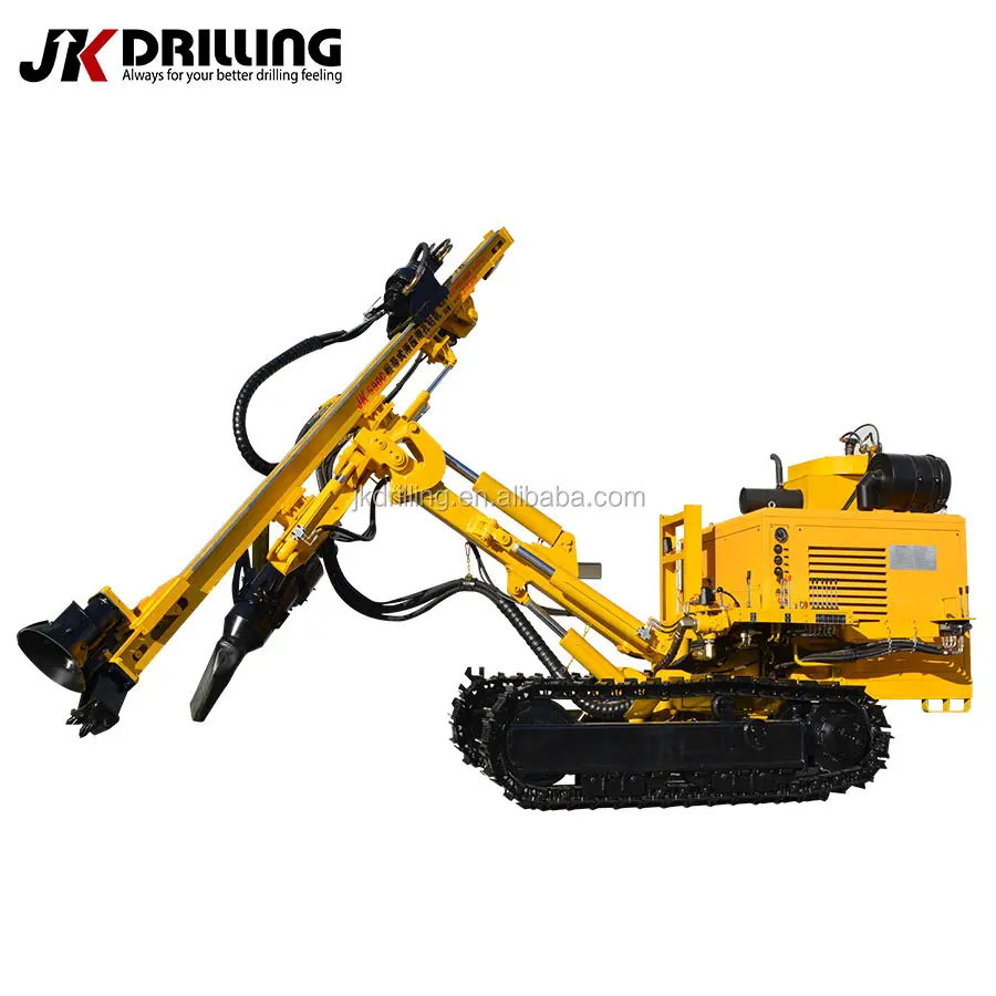 JK Drilling JK590C crawler-mounted dth down the hole china drilling rig