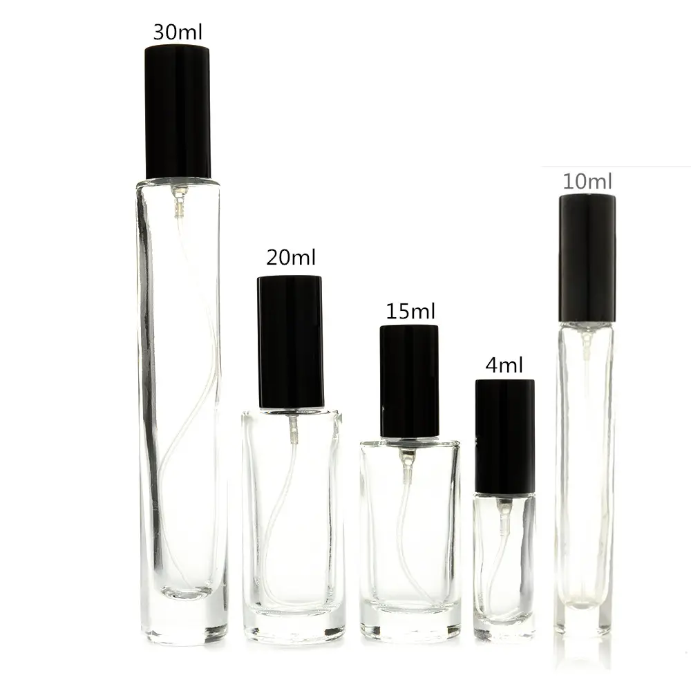 4ML 10ml 15ML 20ML 30ML runde luxus glas parfüm spray flasche