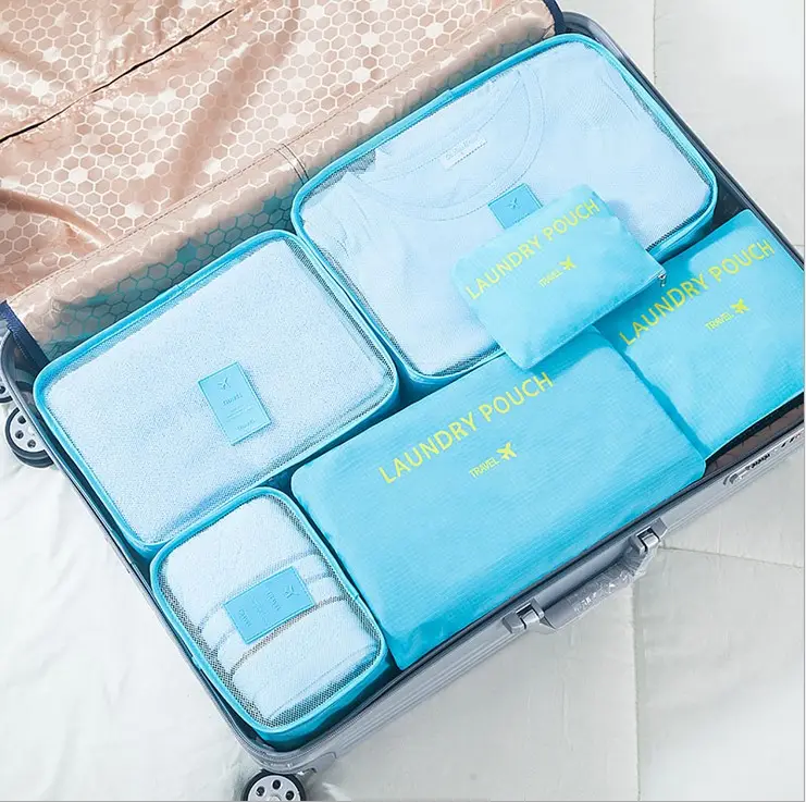 Wholesale travel clothing finishing sorting bags travel bag foldable